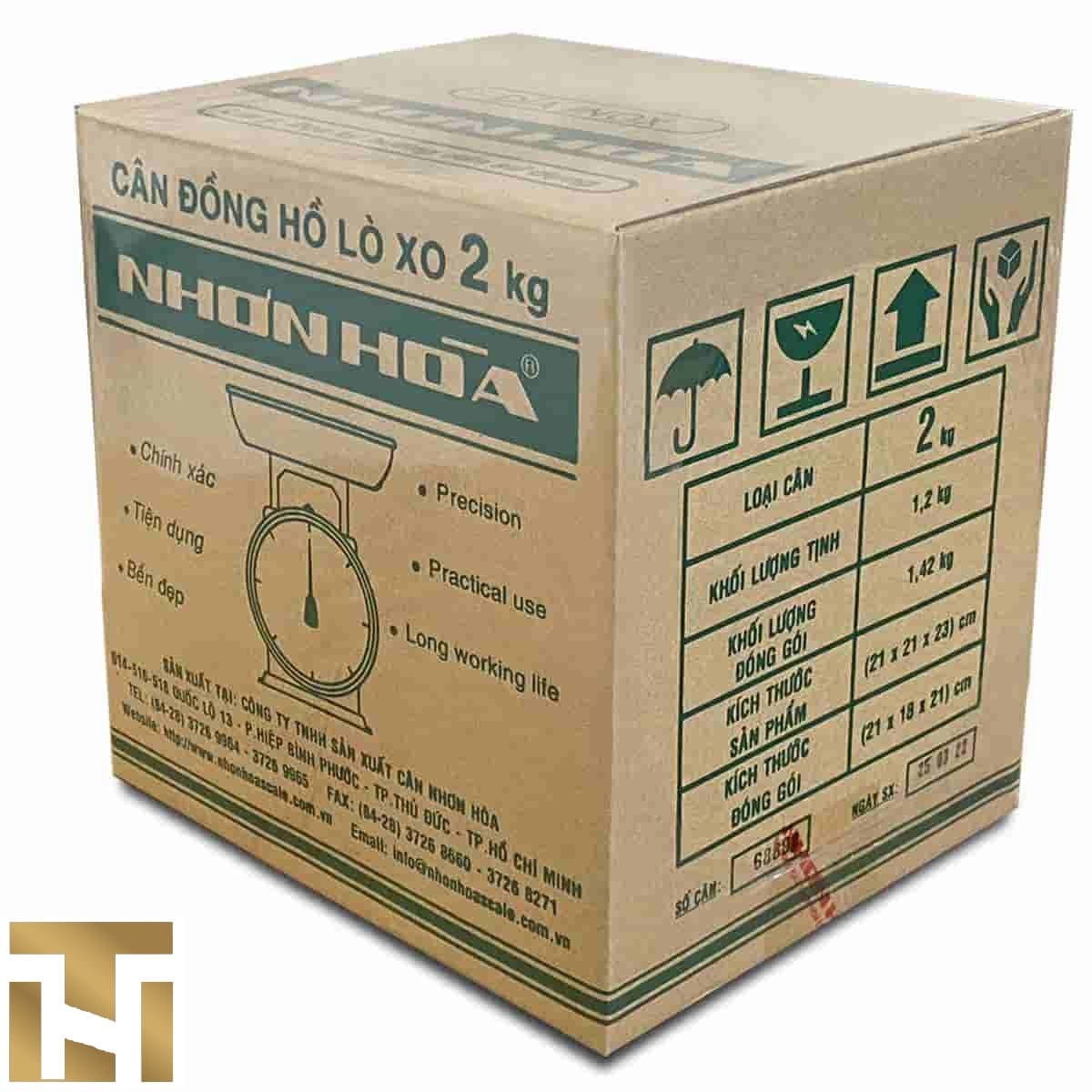CÂN ĐỒNG HỒ NHƠN HÒA 2KG